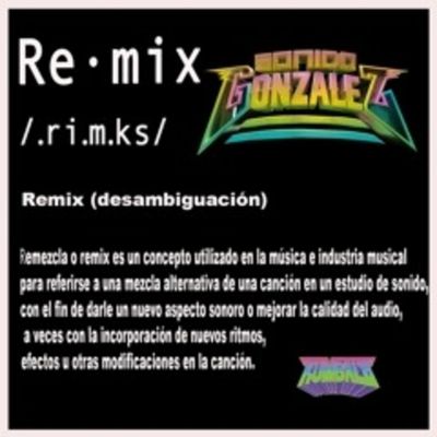 Re. Mix – Sonido Gonzalez by KUMBALE